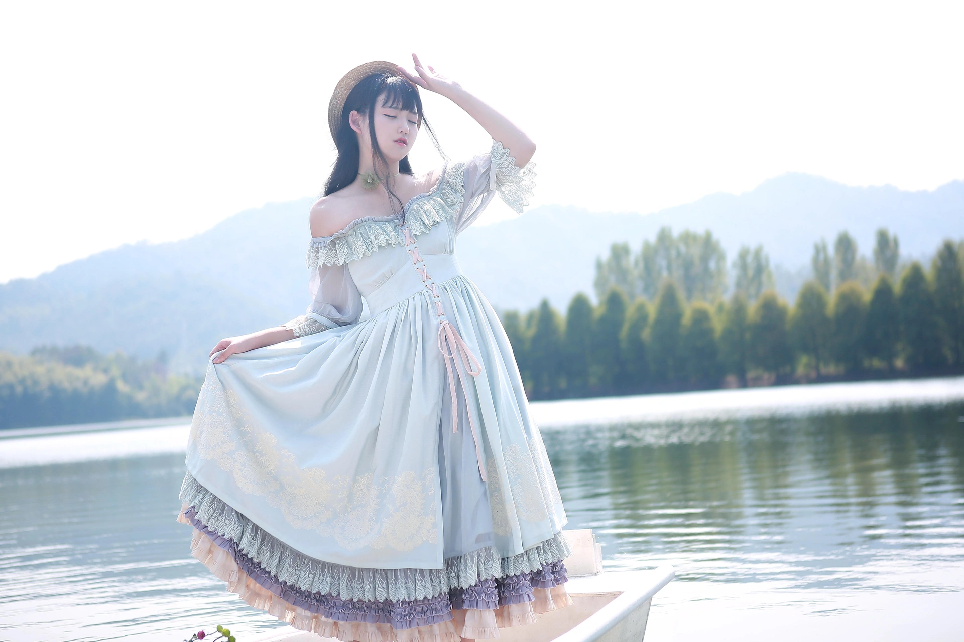 夏柠柠 - NO.34 LOLITA我终将遗忘梦境中的那些路径。山峦与田野，遗忘那些永远不能实现的梦 2