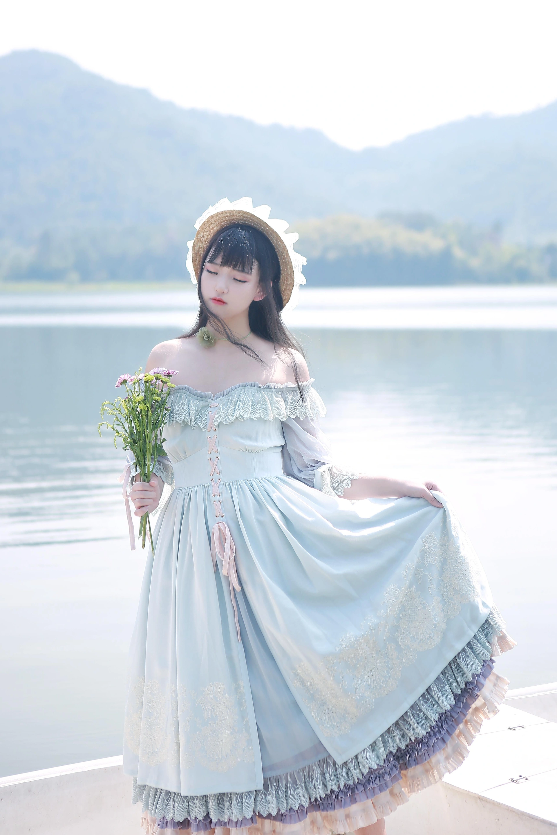 夏柠柠 - NO.34 LOLITA我终将遗忘梦境中的那些路径。山峦与田野，遗忘那些永远不能实现的梦 3